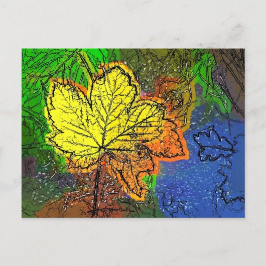 AUTUMN BRIEFKAART (Voorkant)