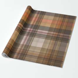 Autumn Brown en Oranje Pset Cadeaupapier
