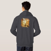 Autumn Bucks Zip Sweatshirt (Achterkant volledig)