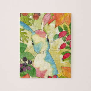 Autumn Bunny van Peppermint Art Legpuzzel