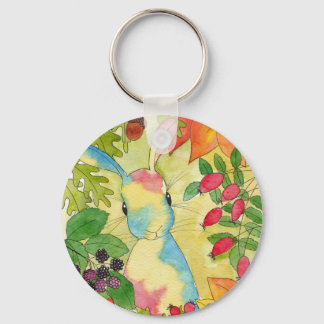 Autumn Bunny van Peppermint Art Sleutelhanger