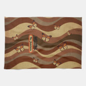 Autumn Butterflies Theedoek (Horizontaal)