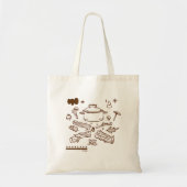 Autumn Camping Elements Tote Bag (Voorkant)