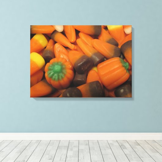 Autumn Candy Corn Canvas (Insitu (Houten vloer))