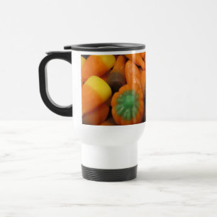 Autumn Candy Corn Travel Mug Reisbeker