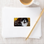 Autumn Cat Etiket (Insitu)