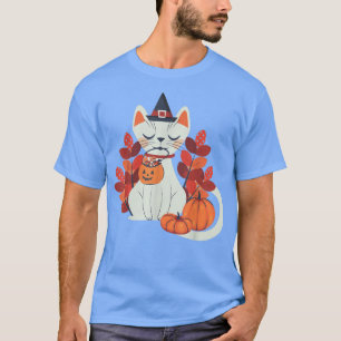 Autumn Cat Graphic Cft T-shirt