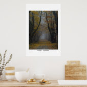 autumn cathedral poster (Keuken)