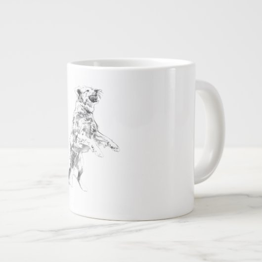 Autumn Chase ontketend Extra Grote Beker (Voorkant rechts)