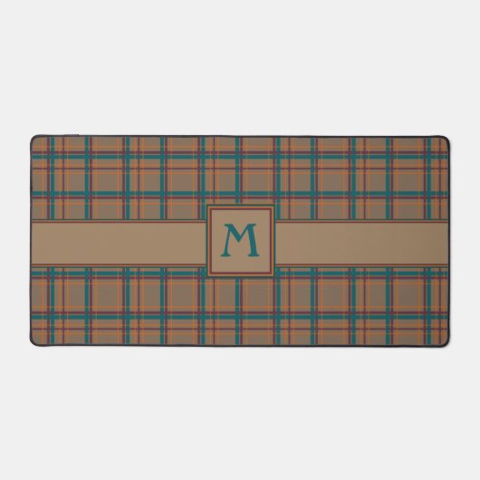 Autumn Chic Plaid Bureaumat (Voorkant)