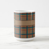 Autumn Chic Plaid Mok (Center)