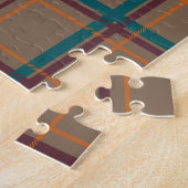 Autumn Chic Plaid Puzzle (Côté)