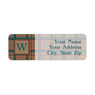 Autumn Chic Play Return Address Label