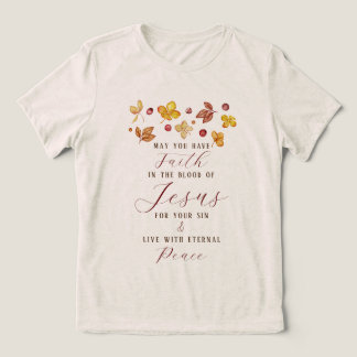 Autumn Christelijk Faith Tri-Blend Shirt