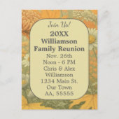 Autumn Chrysanthemum Family Reunion Kaart (Voorkant)