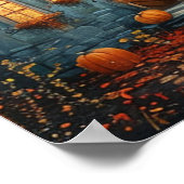 Autumn Cityscape Poster (Coin)