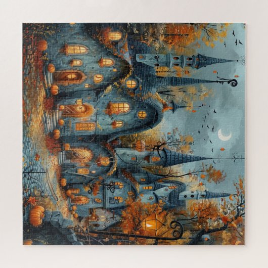 Autumn Cityscape Puzzle (Horizontal)