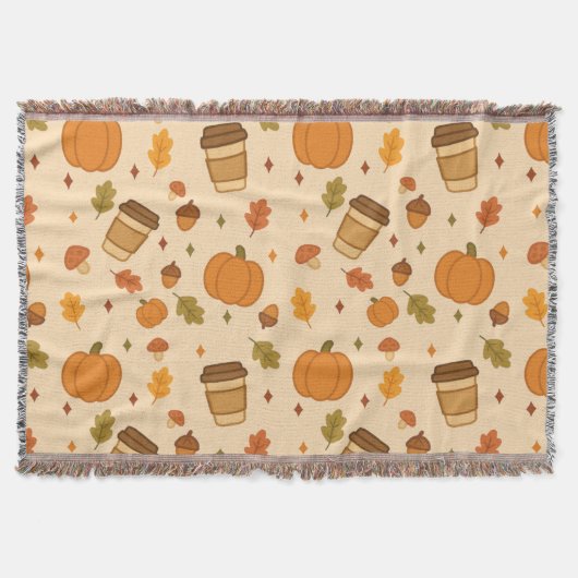 Autumn Coffee Deken (Voorkant)