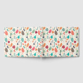 Autumn Color Leaves Pattern Gastenboek (Volledig)