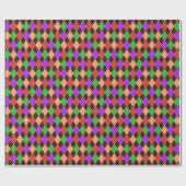 Autumn Colors Harlequin Cadeaupapier (Vlak)
