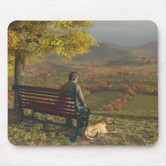 Autumn Companions Mousepad Muismat (Voorkant)