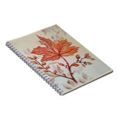 Autumn cooper vine leaf notitieboek (Rechterzijde)