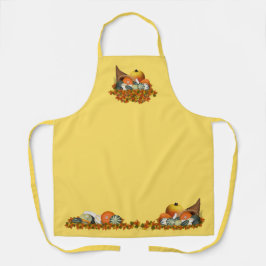 Autumn Cornucopia Thanksgiving Schort
