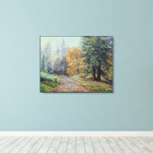 "Autumn Countryside" Canvas Afdruk (Insitu (Houten vloer))