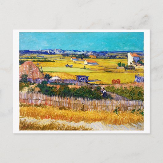 Autumn Countryside, Van Gogh Briefkaart (Voorkant)