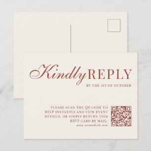 Autumn Covey Carte RSVP