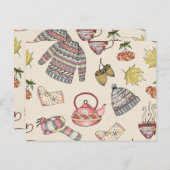 Autumn Cozy Briefkaart (Voorkant / Achterkant)