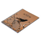 Autumn Crow Notitieboek (Linkerzijde)