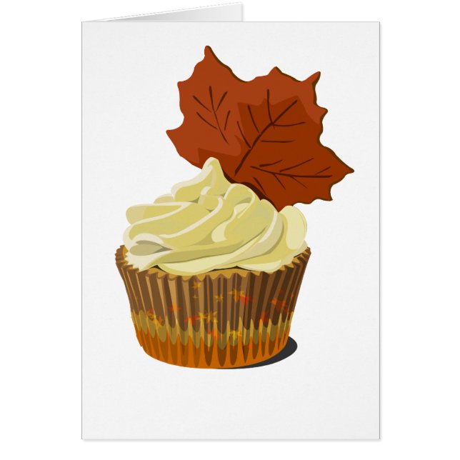 Autumn cupcake (Voorkant)