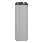 Autumn Curiosity: Monkeys at the Zoo in Fall Thermosbeker (Achterkant)