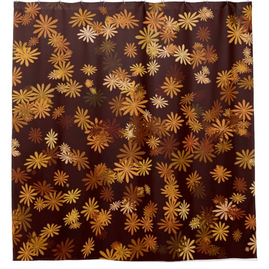 Autumn Daisies Douchegordijn (Voorkant)