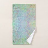 Autumn Dawn Neon Pastel Alcohol Ink Abstract Bad Handdoek (Handdoek)
