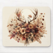 Autumn Deer Antler Bouquet Muismat (Voorkant)