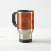 Autumn design with maple leaves and bokeh effect reisbeker (Voorkant links)