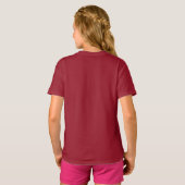 Autumn design with maple leaves and bokeh effect t-shirt (Achterkant volledig)