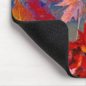 Autumn drijvende bladeren muismat (Hoek)