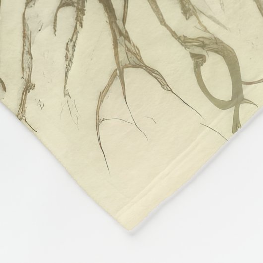 Autumn Dryad - Tranquiliteit Fleece Deken (Hoek)