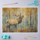 Autumn Elk Tissuepapier (Craft)