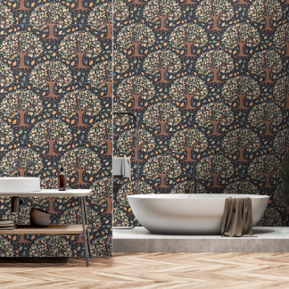 Autumn Enchantment: botanisch elegant behang