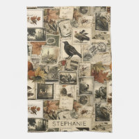 Autumn Ephemera Collage | Rustieke vogels (2)