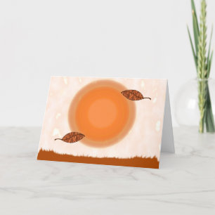 Autumn Equinox Blessing Feestdagen Kaart