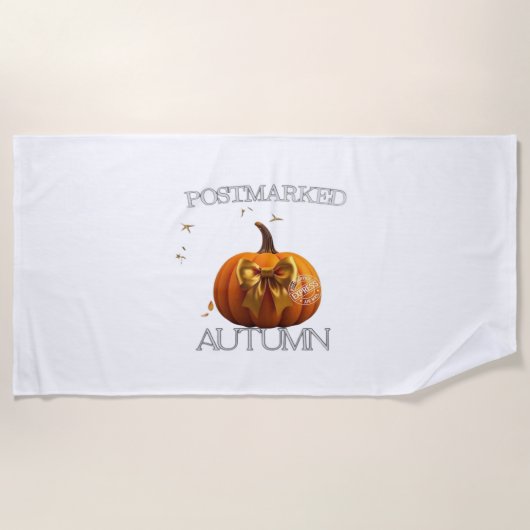 Autumn Essential T-Shirt Strandlaken (Voorkant)