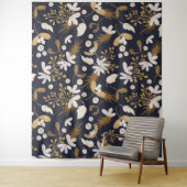 Autumn Evening Bloom Wandkleed (In situ)