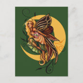 Autumn Fairy Briefkaart (Voorkant)
