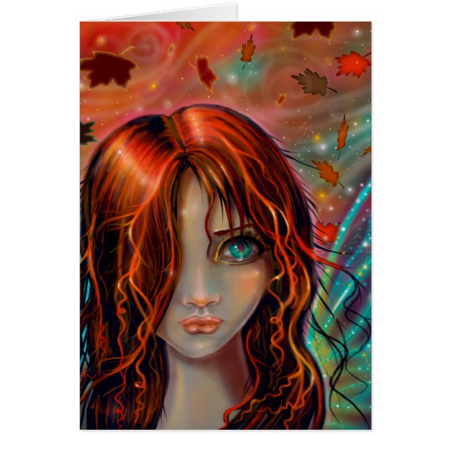 Autumn Fairy Fantasy Art (Voorkant)