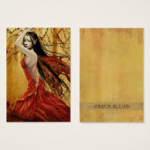 Autumn Fairy Gift Label Visitekaartjes (Voorkant /achterkant)